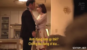 Bố ông chồng dâm dê cùng cô người tình của con trai thiếu thốn tình dục